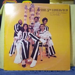 5th Dimension Love's Lines,Angles, and Rhymes 1971 Diecut flapgate Vinyl Record